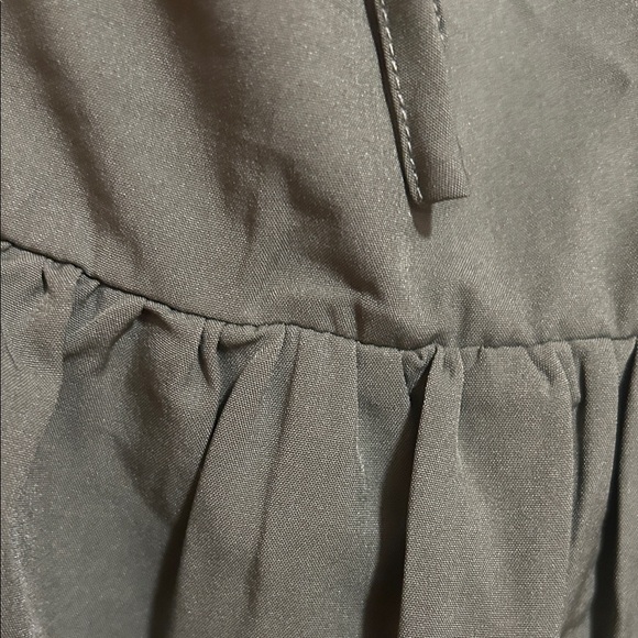 Chic Olive Green Ruffle Scarlet Darkness dress - Picture 12 of 15